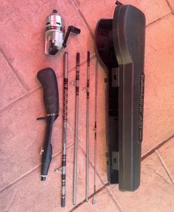 Daiwa Minicast System with Travel Case $40