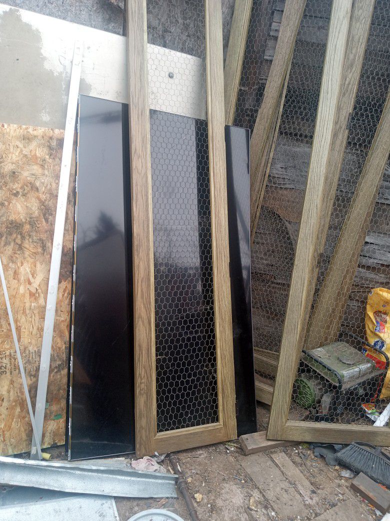 French Doors With Chicken Wire  $$10 Each
