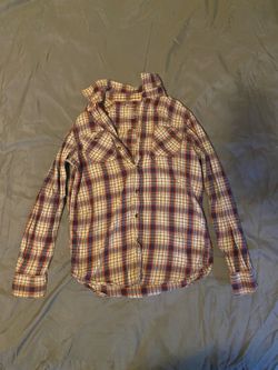 Arizona Boys Flannel shirt M (10-12)