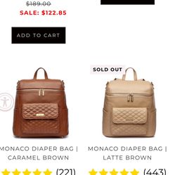 Luli Bebe Luxury Diaper Bag