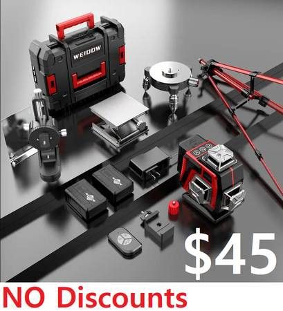 (NEW) WEIDOW 16 Line 4×360 4D Laser Level
