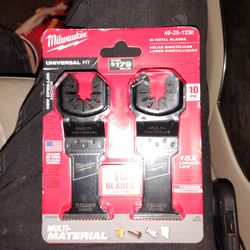 Milwaukee bi-metal blades 10 pack