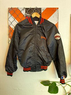 80s San Francisco Giants youth satin jacket Sz - youth xl