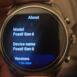 Fossil Gen 6 