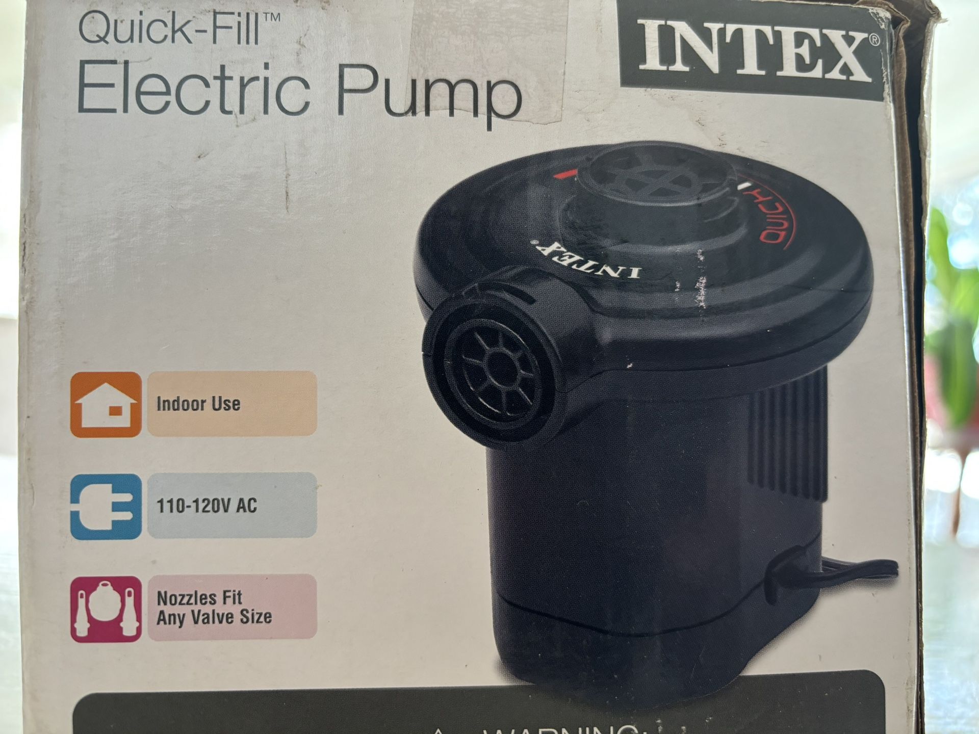 Intex Quick Fill Electric Pump