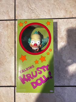 Talking Krusty Doll 16” tall the simpson New