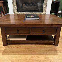 World Market Solid Wood Dining & Living Room Set