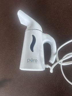 White Travel Steamer