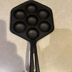 Cast Iron Aebleskiver pan