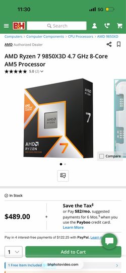 9800x3d used mint