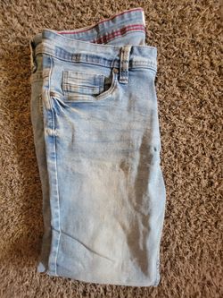Mens Jeans Artful Rebel Denim Jax Slim Light Wash Five Pocket
