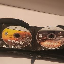 F.E.A.R & F.E.A.R. Files (Microsoft Xbox 360, 2007) Discs Only