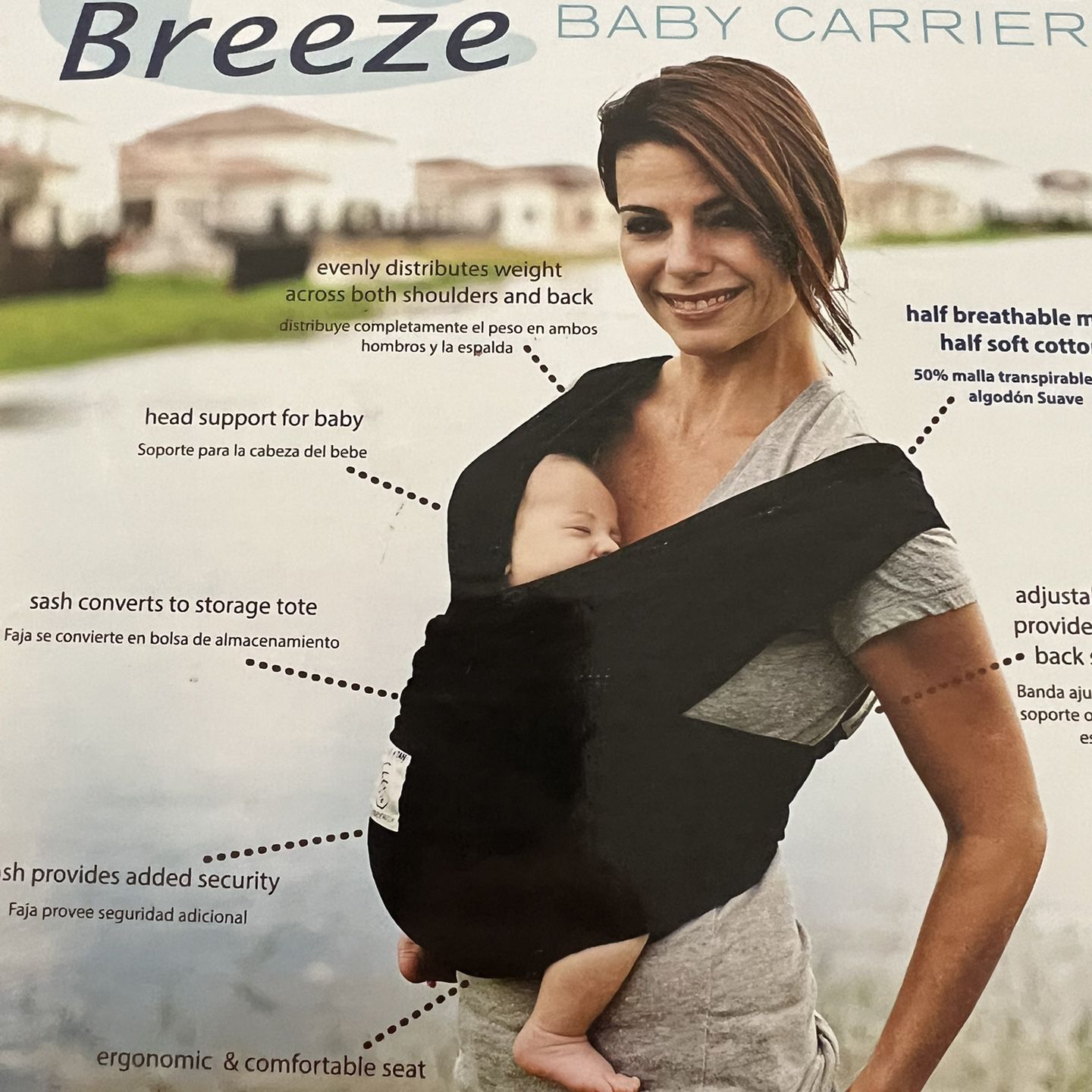 Baby K’Tan breeze XS Baby Carrier Used Once 