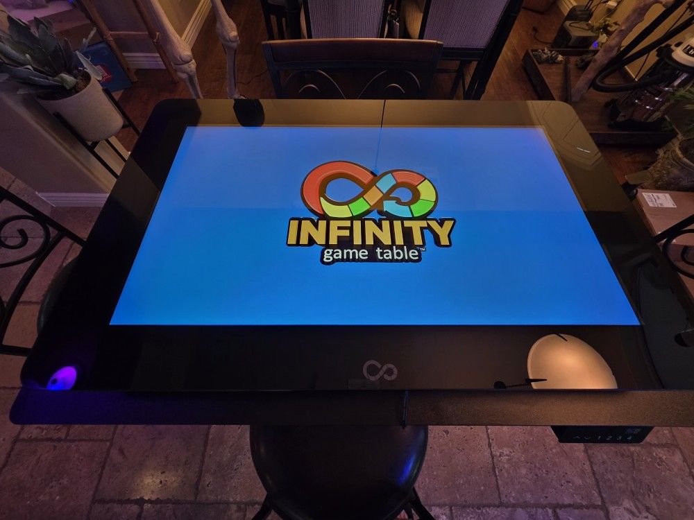 Infinity Game Table with Riser **LIKE NEW**