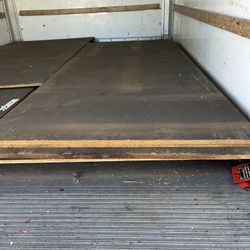 Free 8’ Long Pallet Rack Sheets Particle Board