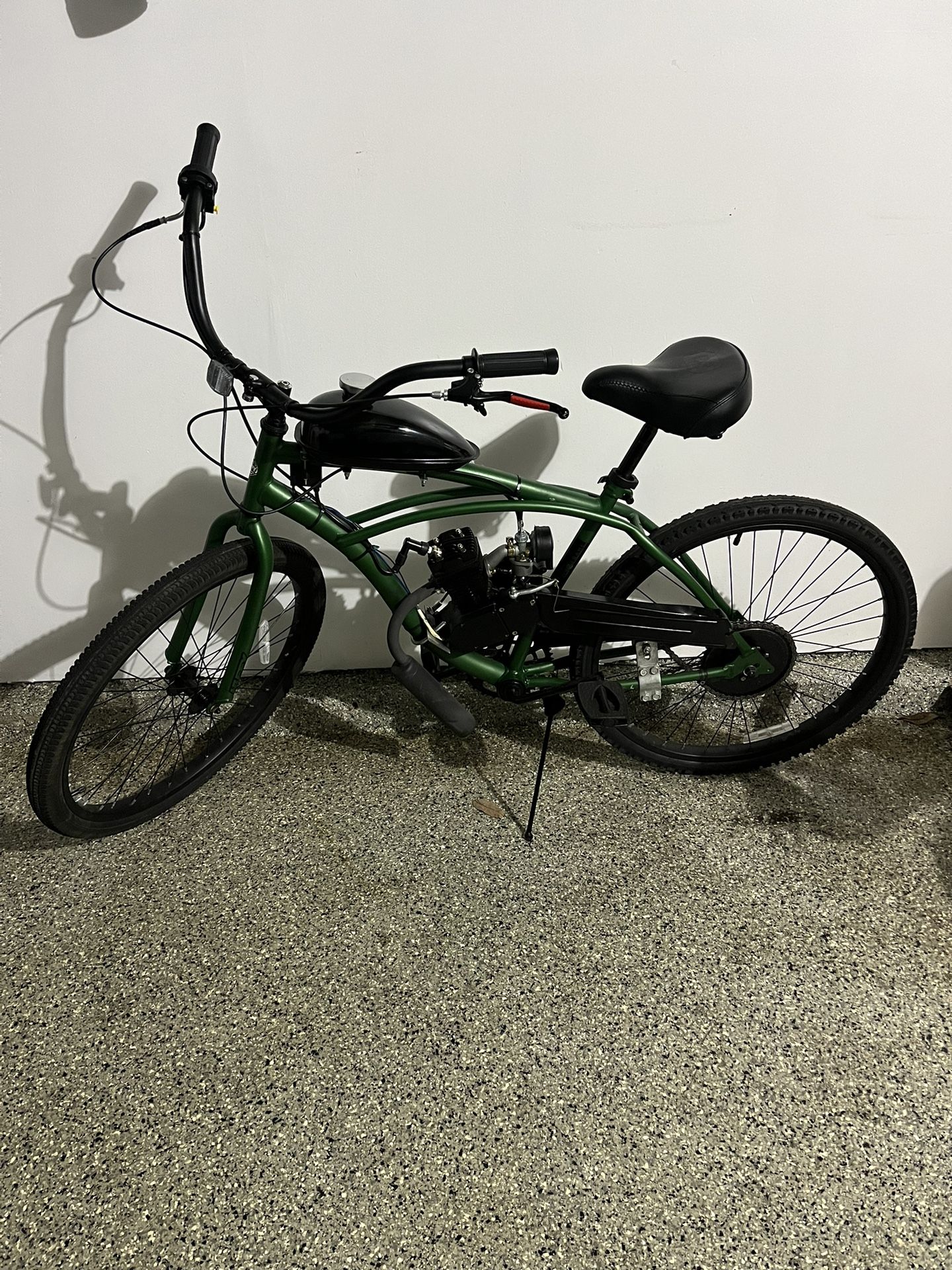 Two Motorized Bicycles