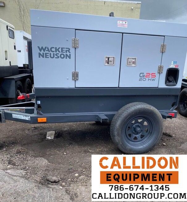 2018 25kVA Wacker Neuson G25 Diesel Generator
