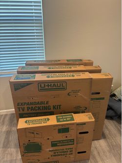 U-Haul TV Boxes