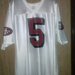 NFL San Francisco 49ers, Jeff Garcia #5 Jersey