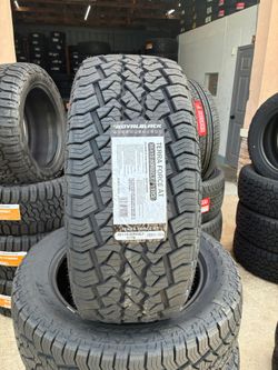 35x12.50R22LT Royal Black Terra Force A/T – Brand New  - Set of 4 - FREE Install&Mount