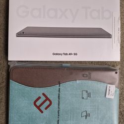 SAMSUNG GALAXY TAB A9+ 5G BRAND NEW WITH CASE. 2025 VERSION. Android 16 UI 8. Large 11" screen.