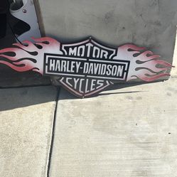 Harley Davidson Hanging Sign