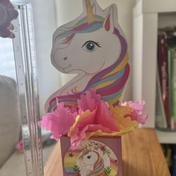 Unicorn Table Center Pieces