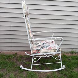 Metal Rocking Chair