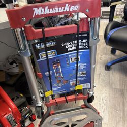 Milwaukee 150-Ib Capacity 4-Wheel Multiple colors/finishes Aluminum Convertible hand truck