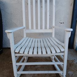 Wooden rocking chair 
great quality
little use