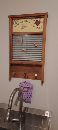 Vintage wash board