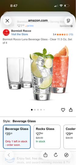 Glass cups