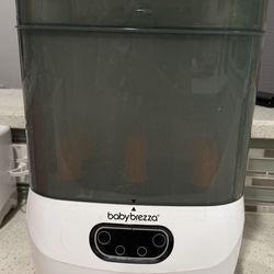 Baby Brezza Bottle Sterilizer and Dryer Advanced – 33% Faster - Largest Capacity Steam Sanitizer