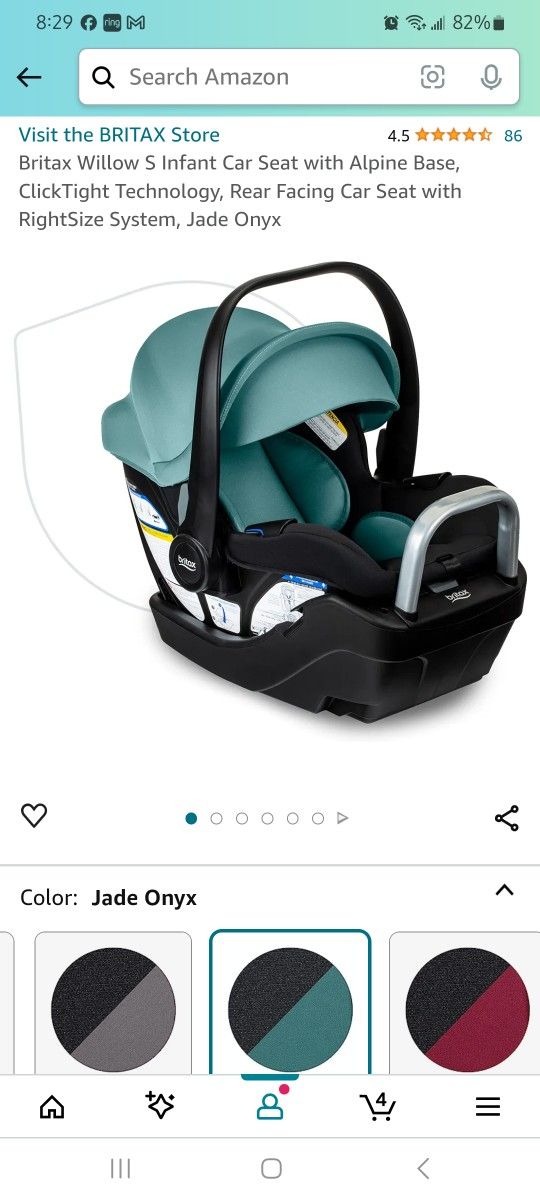 bugaboo giraffe all in bundle Highchair Baby brand_mt soft Polar White pillow HERCULES Super Tough Braided Color:Chia Black