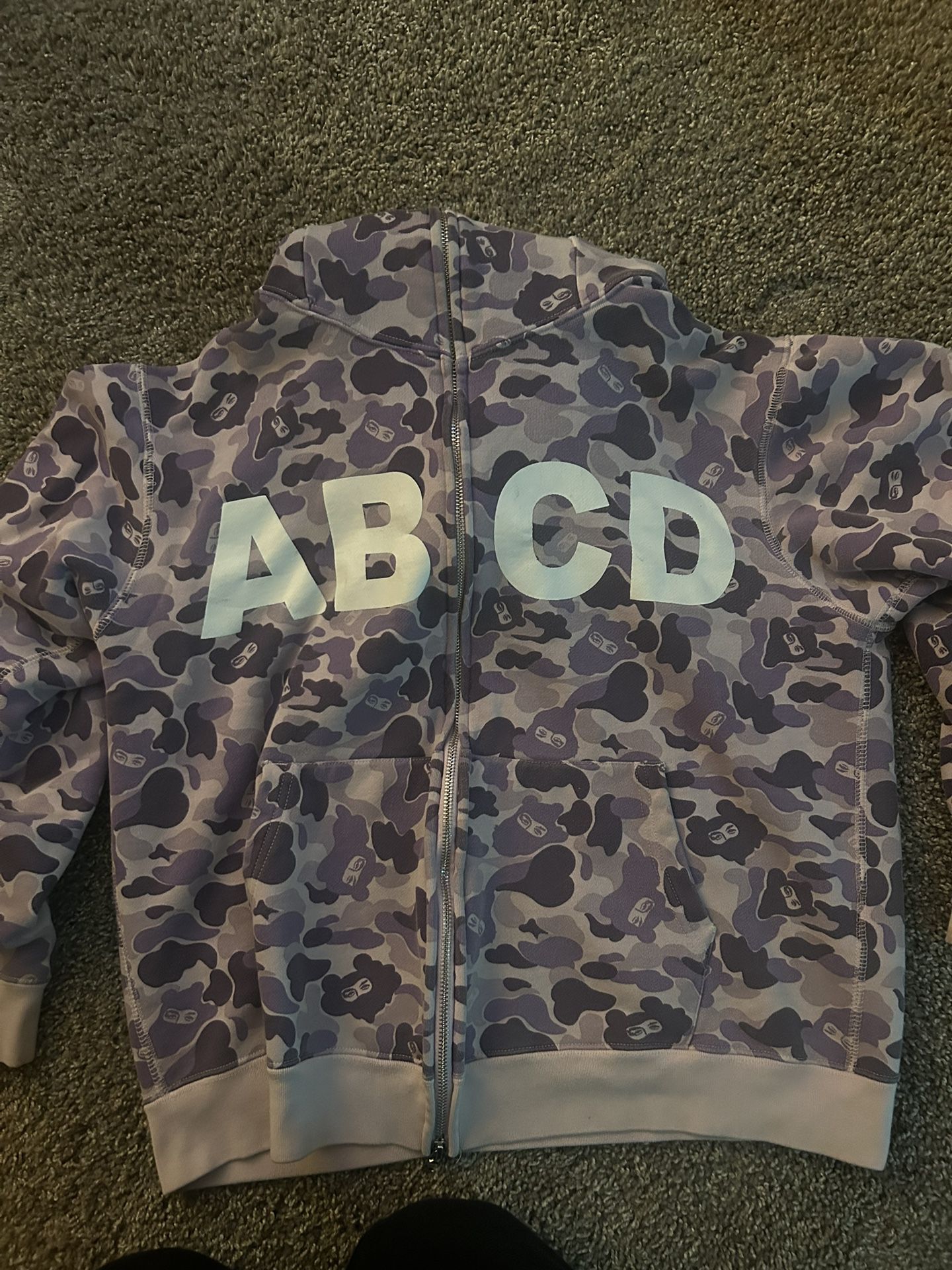 Jose wong “abcd” hoodie (bape collab)