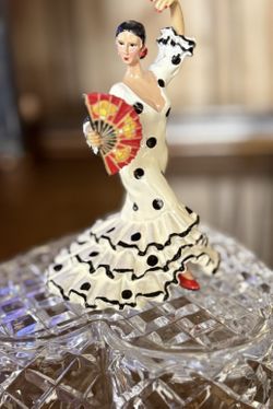 Vintage Flamenco Dancer From Estate