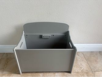 Gray Toy Chest