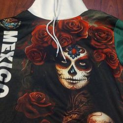 Mexico Pullover Hoodie Size XXL Adults 