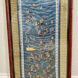 Silk Asian Tapestry