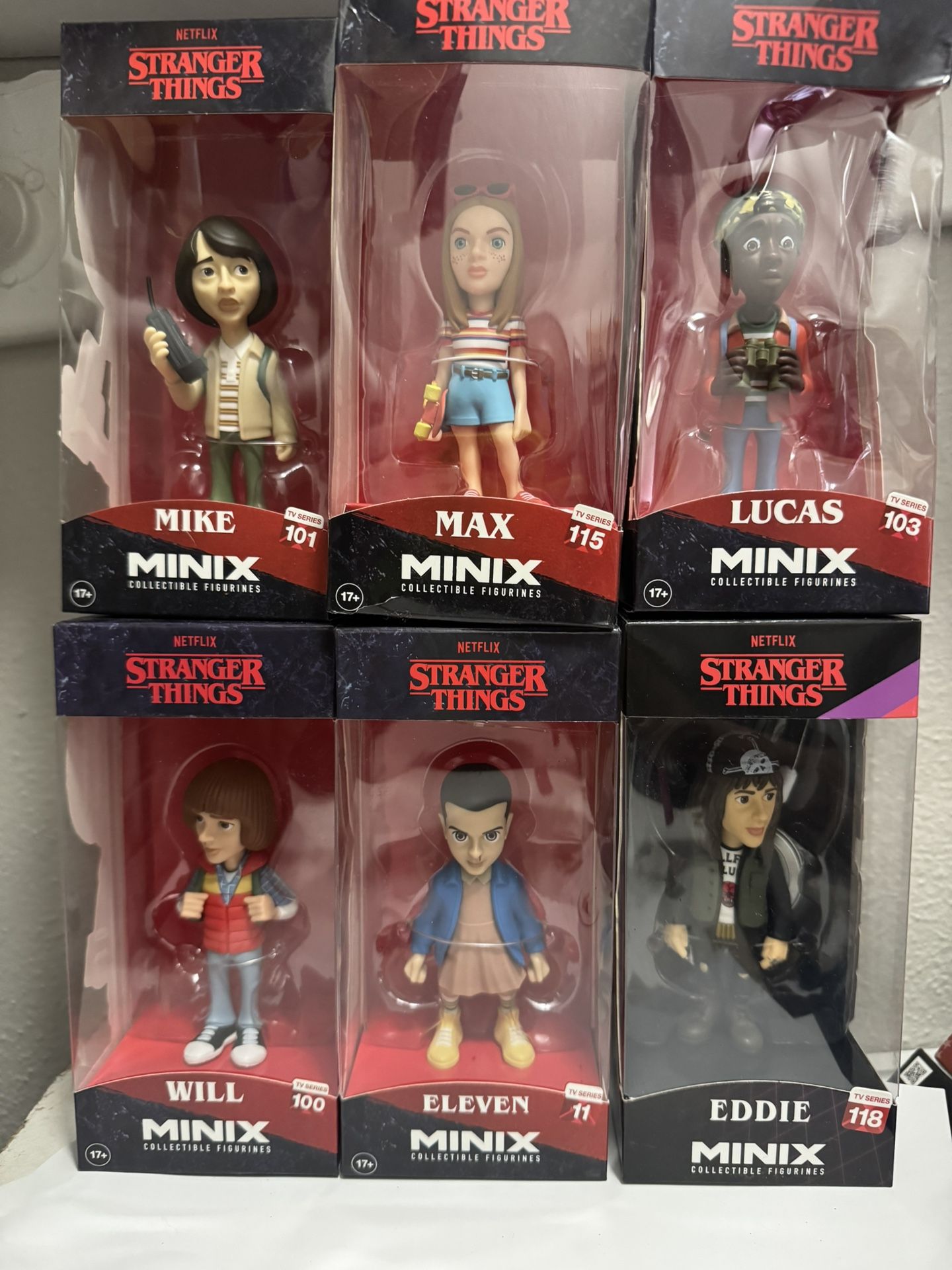 Minix Stranger Things Collectable Figures