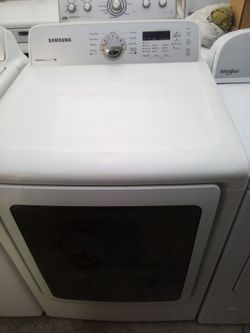 Samsung Dryer gas