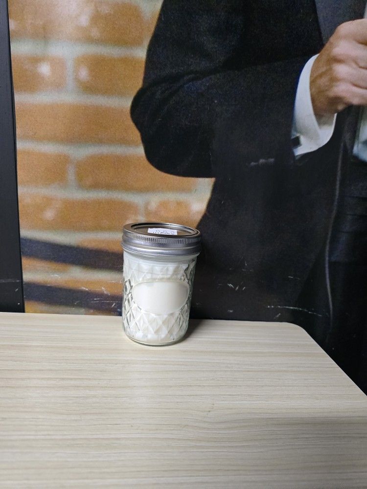 Homemade Sand Scented Candle