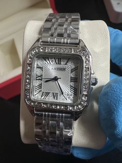 Moissanite Bust Down Watch