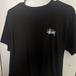 Stussy Basic Black Tee 