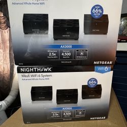 NETGEAR Nighthawk Whole Home Mesh WiFi 6 Router System (MK73S)