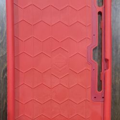 Red Heavy Duty Tablet Case for Samsung Galaxy S7 FE 12.4"
