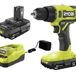 Ryobi 1/2" Cordless Drill/Driver Kit