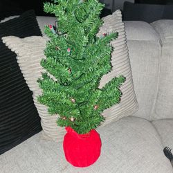 Mini Artificial Christmas Tree
