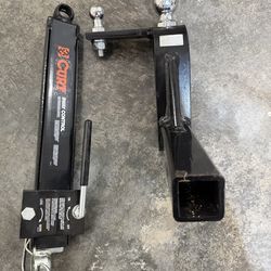 2”trailer hitch with Curt Sway Control attachment