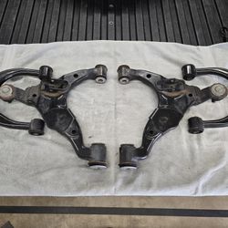 Stock Second Generation Toyota Tacoma Front And Rear Control Arms. OEM Toyota part, Low Miles